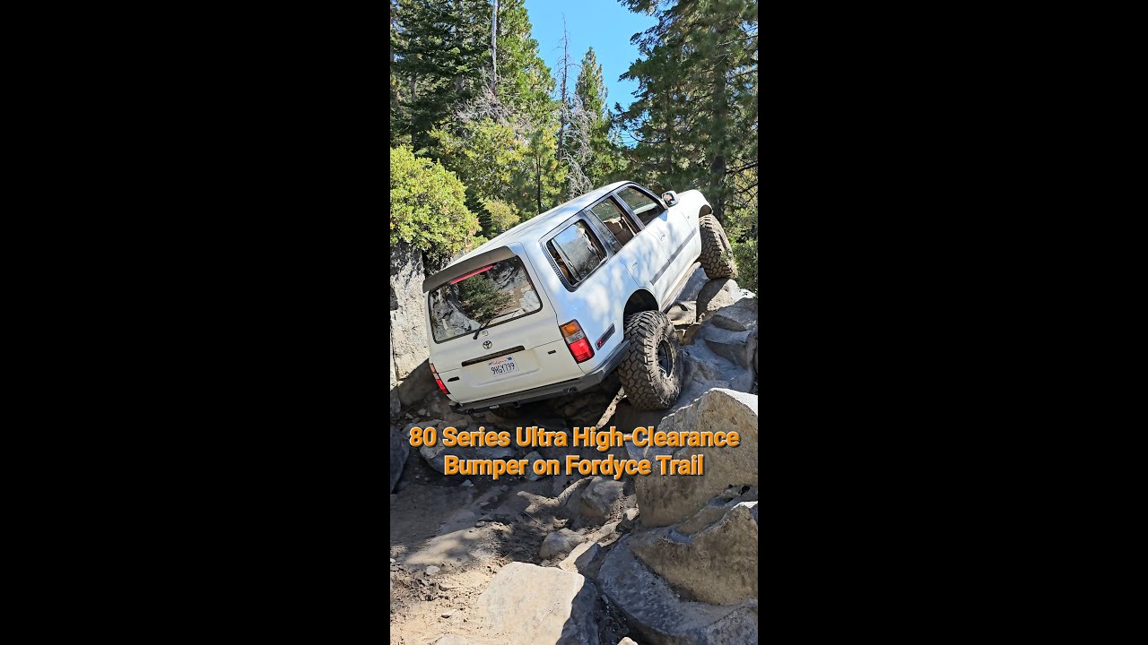 New Dissent Off-Road Bumpers for Land Cruiser 80 Series hits Fordyce Trail