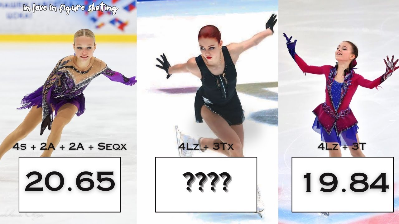 the HIGHEST scoring jumps EVER in women's figure skating