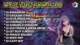 DJ TERBARU JEDAG JEDUG PARGOY  | BABABIBUM | GASOLINA X PANTEX | VIRAL TIKTOK 2023 !! Full Bass Gler