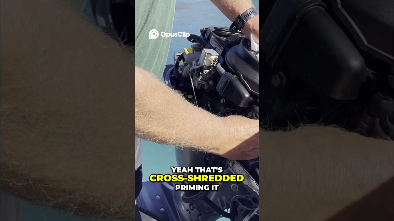 Boat Engine Repair  Fixing Cross Threading Like a Pro!