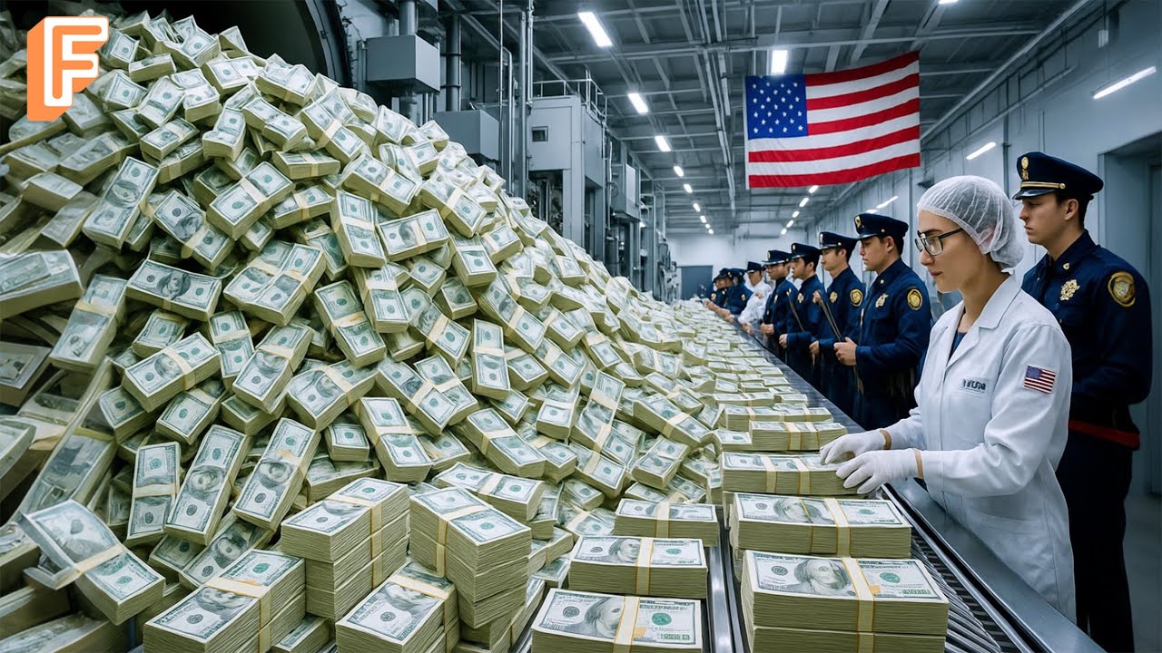 How Billions of Dollars Are Printed Inside America's Largest Money Factory