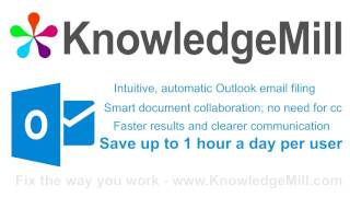 KnowledgeMill Email Filing Intro by Brian Trappett
