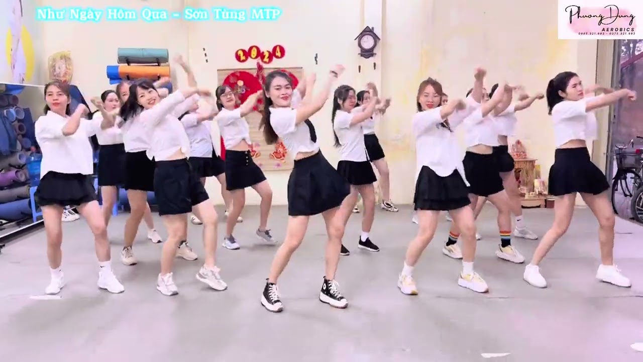 Chào mừng 20-11 | Zumba | NHƯ NGÀY HÔM QUA | Sơn Tùng MTP | 133 | Phương Dung Aerobic