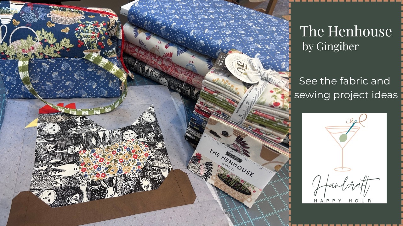 Just hatched, The Henhouse by Gingiber | Fabric Collection