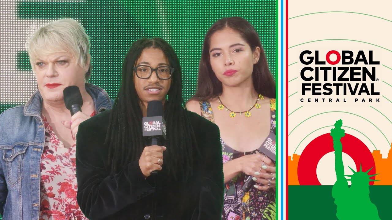 Eddie Izzard, Xiye Bastida & Jerome Foster II Demand Climate Action | Global Citizen Festival 2023