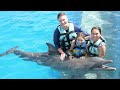 Swimming with dolphin at dolphin discovery punta cana  skye and family