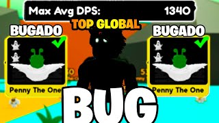 o TOP GLOBAL FAZ BUG que AUMENTA O DPS EM 500X no ANIME FIGHTERS !!