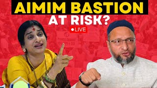 LIVE News | Owaisi Vs BJP’s Latha In Hyderabad | Fierce Speeches For Lok Sabha War | Times Now LIVE