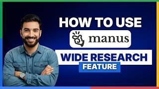 How to use Manus AI Wide Research feature[2026 Full Guide]