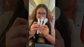 Ahmedabad to london air india flight #youtubeshorts #airindia #boeingairindia #ahmedabad #flightmeal