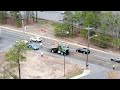 Chaveirim and DPW cleaning up oil spill in Lakewood - drone video