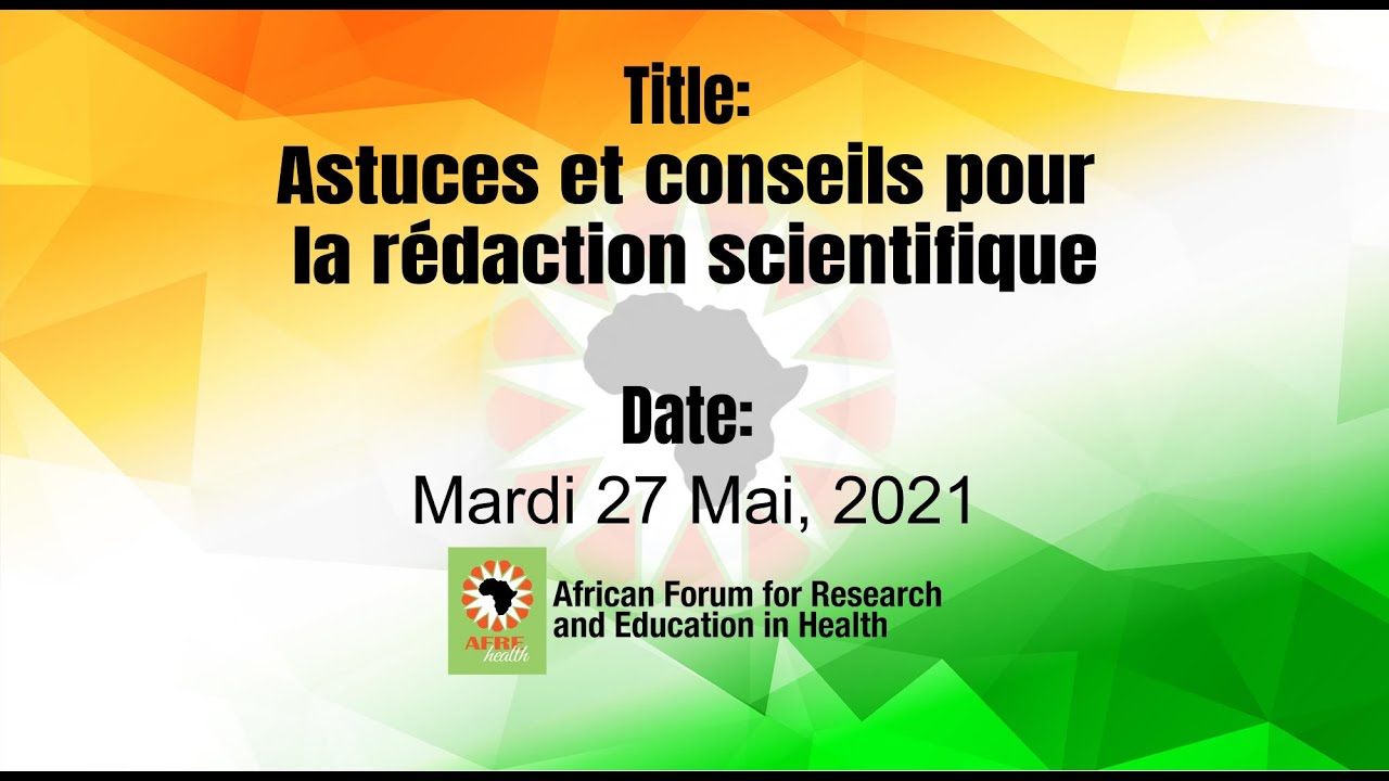 Astuces et conseils pour la rédaction scientifique