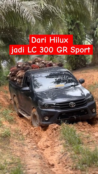 From Hilux to LC 300 GR Sport #shortsvideo #automobile #motoroffroad #offroad #palm oil #palm oil...
