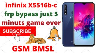 infinix Smart 3 X5516b X5516c frp bypass just 5 minuts job done