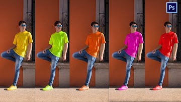 How to Change dress Colors in photoshop | photoshop tutorial