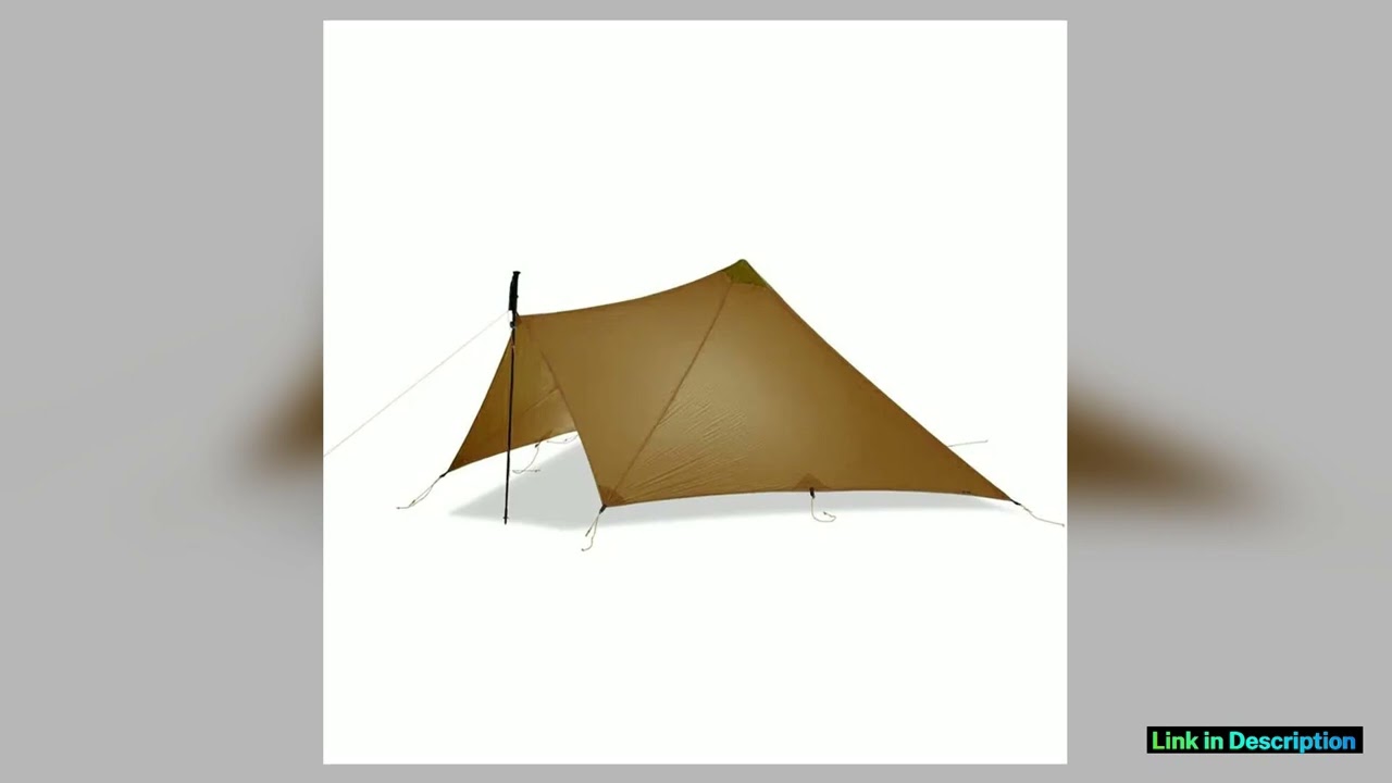 FLAMES CREED TrailStar Minaret Ultralight Portable Spire 2 Man Shelter Camping Tent 20D Silicone