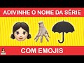 ADIVINHE O FILME OU SÉRIE COM EMOJIS #IncrivelMenteCuriosa