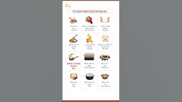 Từ Vựng Tiếng Nhật Về Nấu Ăn