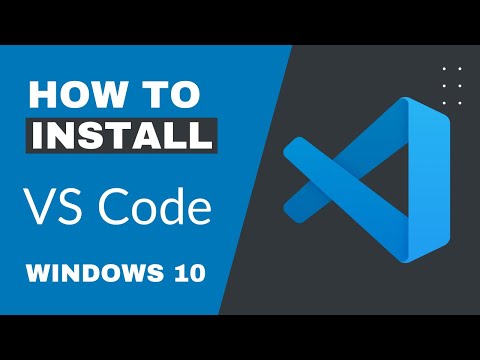 How to install Visual Studio Code (vscode) - Windows 10