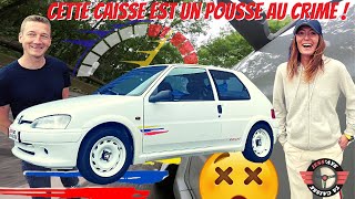 CETTE 106 RALLYE EST UN POUSSE AU CRIME ! (et on la kiffe pour ça !) Peugeot 106 Rallye Phase 2