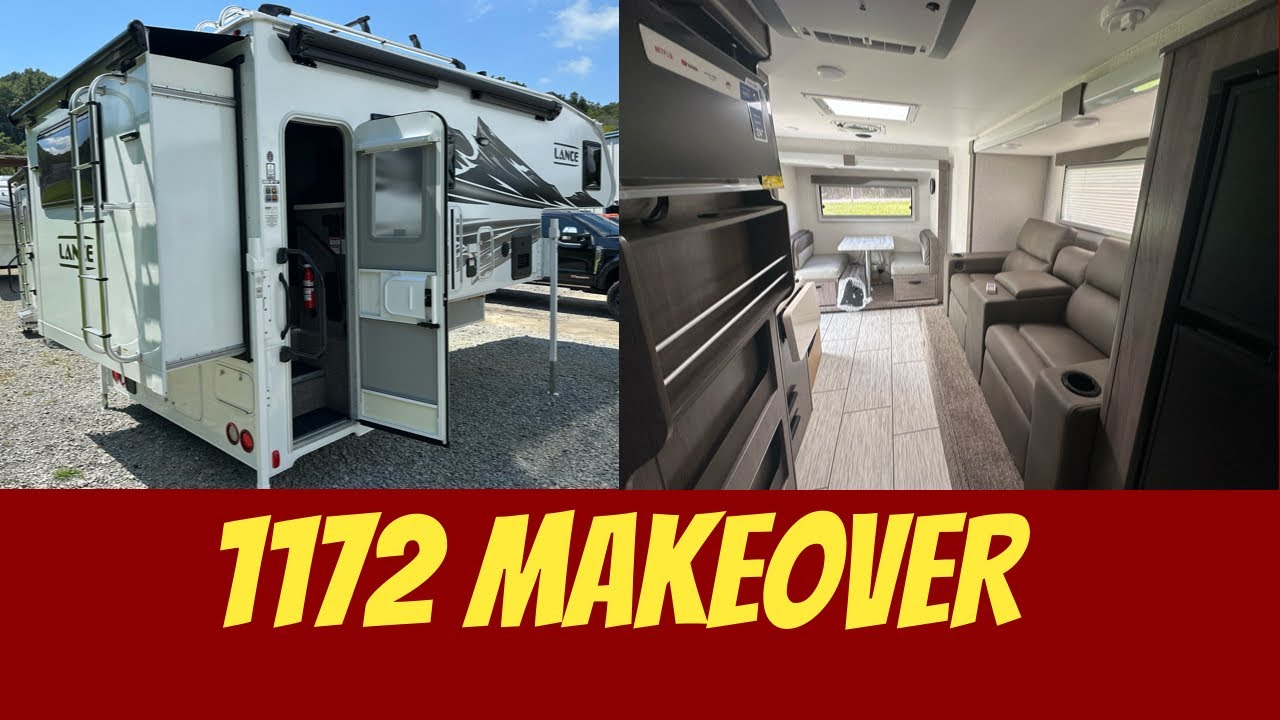 BRAND NEW LAYOUT For Lance’s LARGEST Truck Camper‼️ 350/450 Dually Required‼️