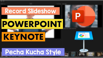 How to Record a Slideshow in PowerPoint and Keynote (Mac) - Pecha Kucha  |Technology in Education