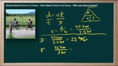 WCLN - Math - Measurement - Rate Practice Question - P1E1