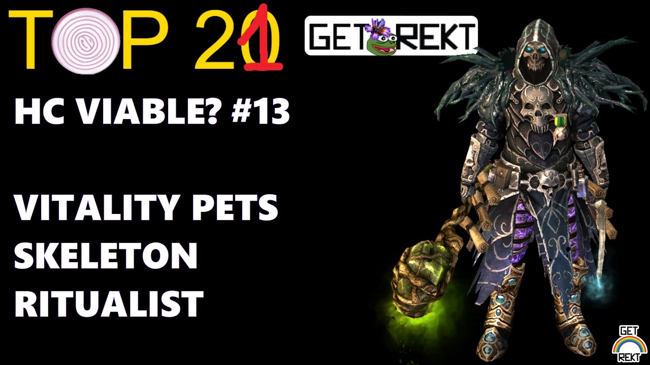 Сборка для Grim Dawn: Ритуалист-скелет с упором на живучесть - SC "ТОП 20" - Патч 1.2.1.6