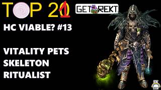 Grim Dawn Build Highlight - Vitality Skeleton Ritualist - SC "TOP 20" - Patch 1.2.1.6