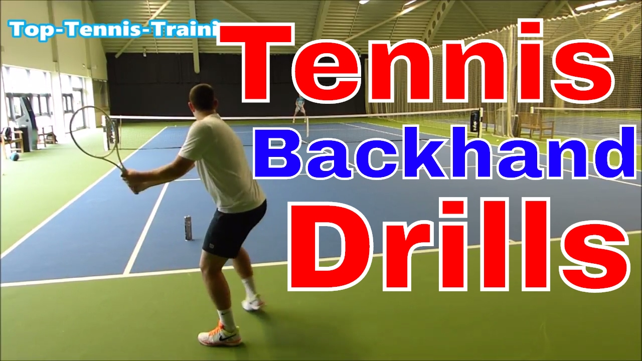 Backhand WARS Part 2 Tennis Backhand Drills YouTube