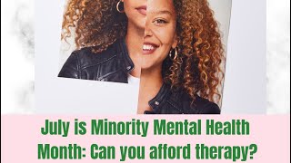 If you think you can’t afford therapy.... Watch this!