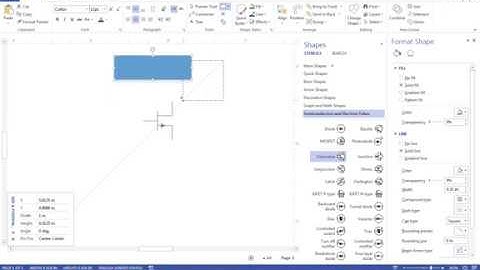 How to merge shapes in Visio Microsoft