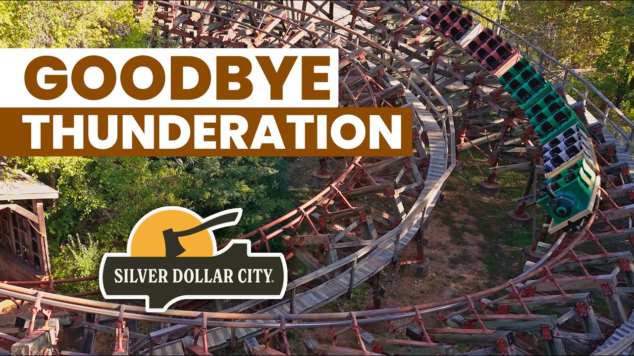 Silver Dollar City is CLOSING its Iconic Thunderation Roller Coaster! Why and What's Next