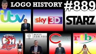 LOGO HISTORY #889 - Sky 3D, ITV plc, Starz TV, Sydney Roosters, Mass for You at Home & More...