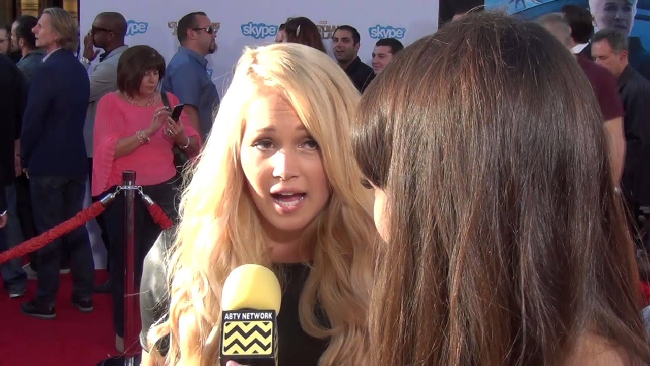 Kelli Berglund @ Guardians of the Galaxy Premiere | AfterBuzz TV Interview