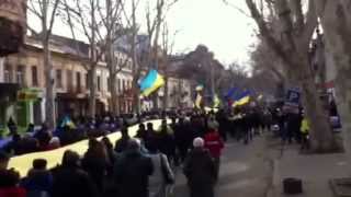 Odessa Rally To Support Euromaidan In Ukraine Odessa Rally To Support Euromaidan In Ukraine