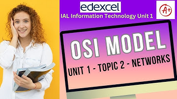 Edexcel IAL - AS - IT - Unit 1 - Topic 2 Network : Learn OSI Model in 18 minutes