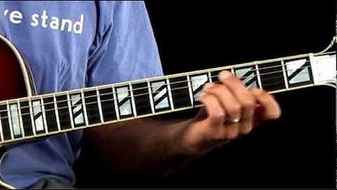 Jazz Guitar Lessons - Inversion Excursion - C Major Chord Inversions 3