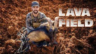 BOWHUNTING a LAVA FIELD in HAWAII!! GOAT Catch n’ Cook