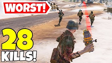USING THE WORST CLASS IN CALL OF DUTY MOBILE BATTLE ROYALE!