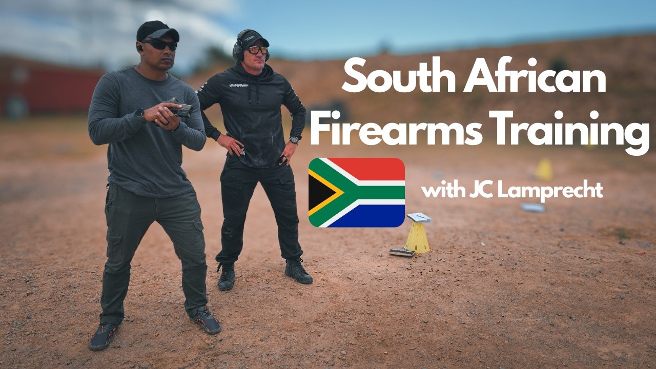 Обучение обращению с огнестрельным оружием в Южной Африке с Джей Си Лампрехтом.