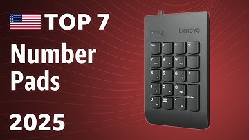 Top 7 Best Number Pads 2025