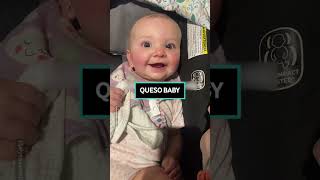 Baby Falls In Love With Queso! 🧀❤️