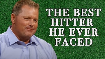 Who is the best hitter Roger Clemens faced?