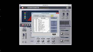 Crossover Digisynthetic DS216B Software screenshot 3