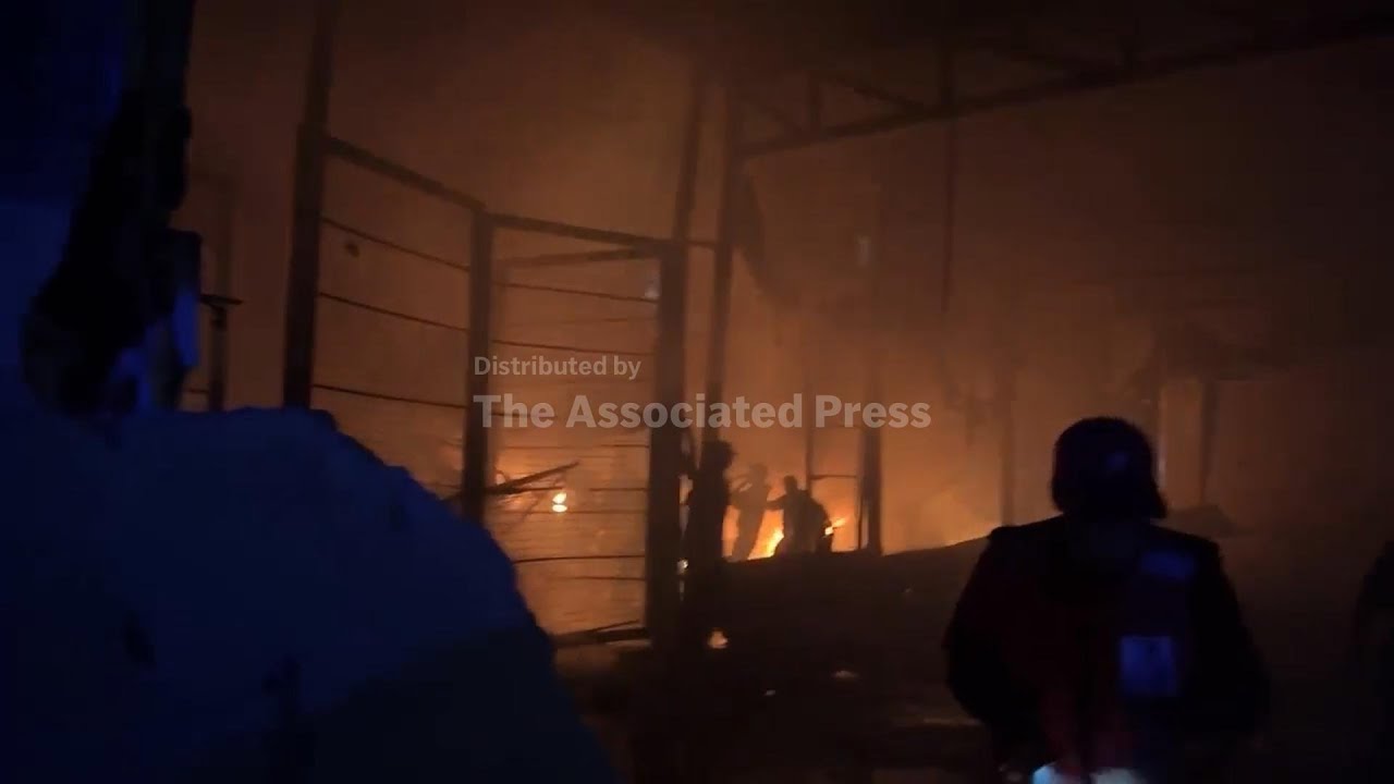 Israeli airstrike on a Palestinian refugee camp in Lebanon kills 13 people, Lebanese ministry says