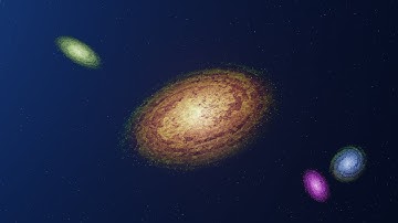 Creating a Galaxy in Blender - Timelapse (Workflow)