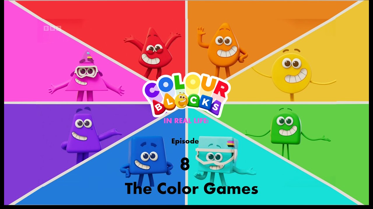 Color Blocks Live Colorblocks in Real Life - Season 1, Episode 8: The Color Games - YouTube