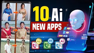 10 New Mind-blowing Ai Apps | Ai Apps For Android | Ai App For Photo Editing | Ai Apps And Websites