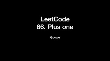 【LeetCode习题讲解】 66. Plus One